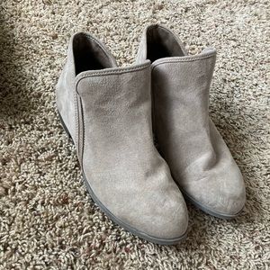 Tan ankle boots